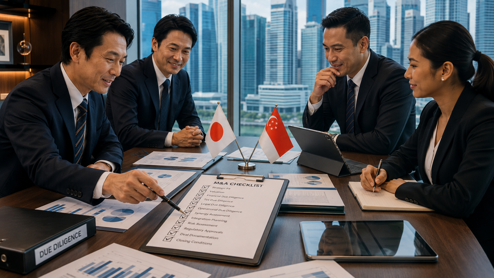 シンガポール・買収DDで頻出する指摘事項トップ5：買われる側が事前に直せること