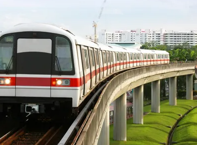 シンガポールのMRT車両
